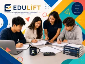 Tutor traching year 12 students Edulift